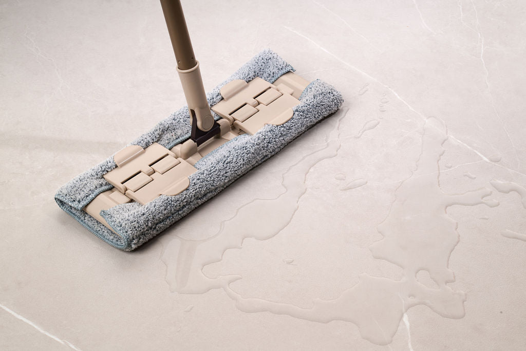 360° flat mop with microfibre pad – ILBAYS®