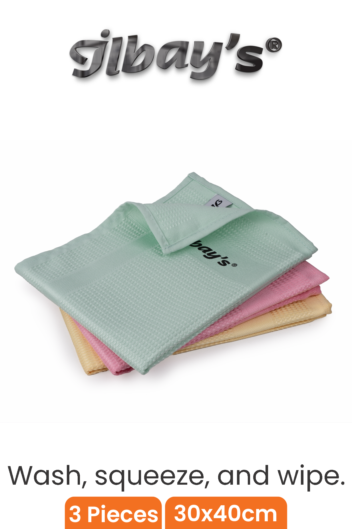 Ilbays® Originals – Premium Microvezeldoekjes (3-pack)