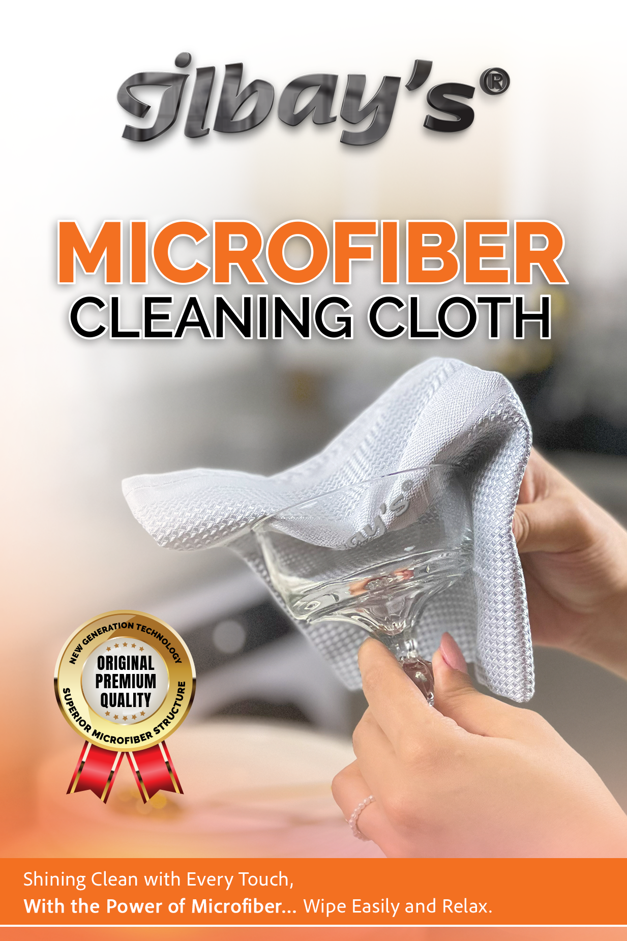 Ilbays® Originals – Premium Microvezeldoekjes (4+1 Gratis Pack)