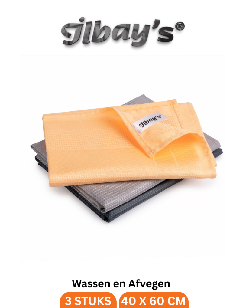 Ilbays® Originals – Premium Microvezeldoekjes (3-pack)