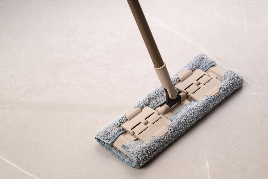 360° flat mop with microfibre pad – ILBAYS®