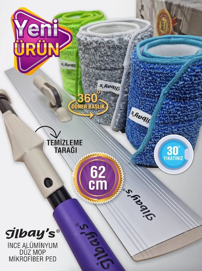 ILBAY'S® Pug Seti | XL Zemin Paspası 62cm – Üstün Temizlik Performansı